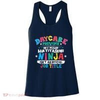 Daycare Provider Funny Ninja Teacher Appreciation Wo Women's Tank Top thumb 0