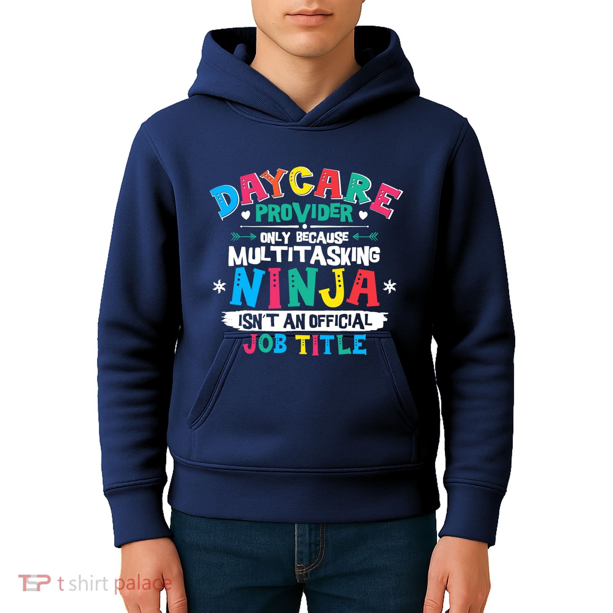 Daycare Provider Funny Ninja Teacher Appreciation Wo Kids Hoodie
