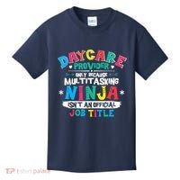 Daycare Provider Funny Ninja Teacher Appreciation Wo Kids T-Shirt thumb 0
