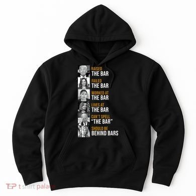 Democrat Party Funny Political Behind Bars Hoodie