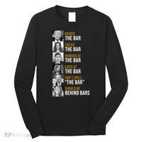 Democrat Party Funny Political Behind Bars Long Sleeve Shirt thumb 0