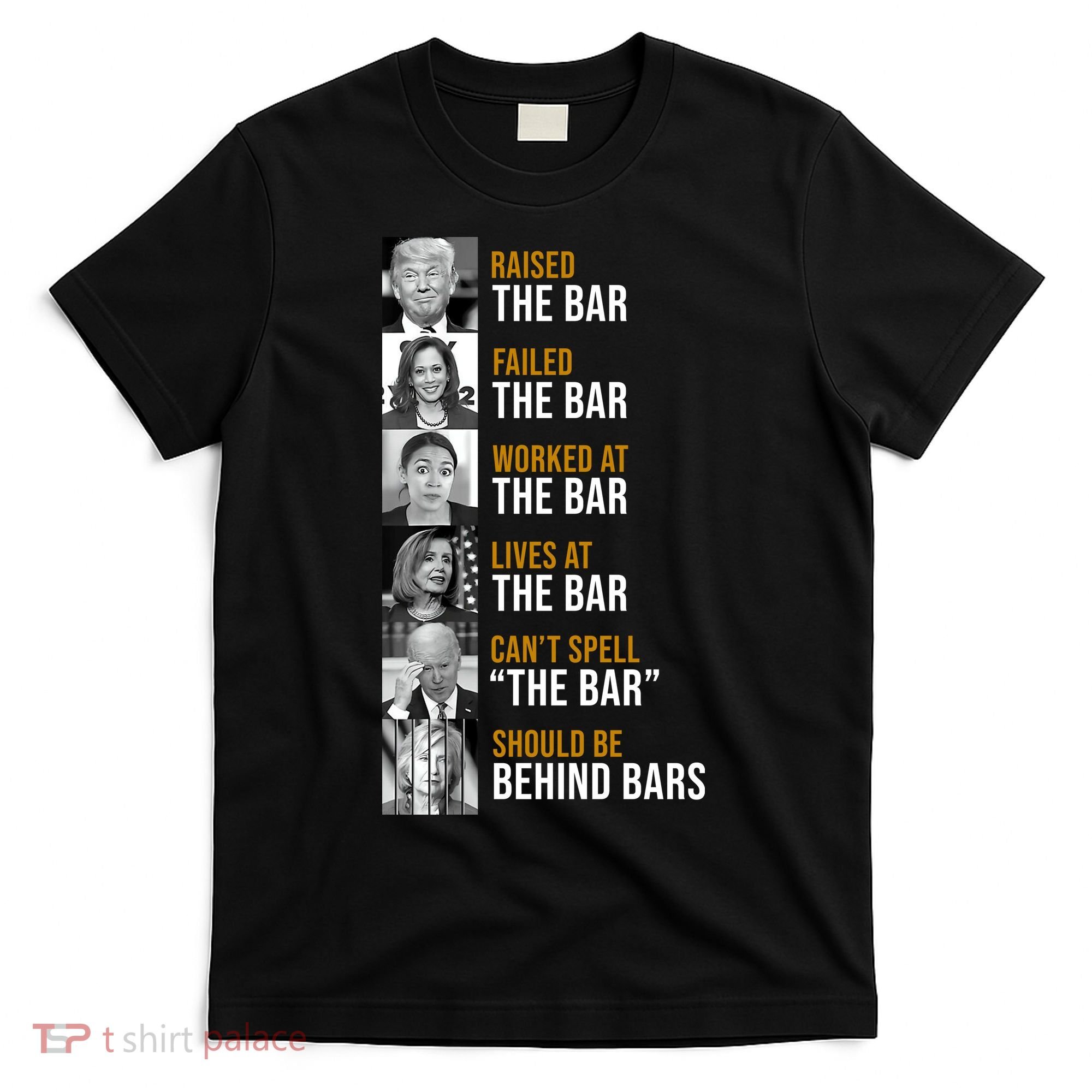 Democrat Party Funny Political Behind Bars T-Shirt