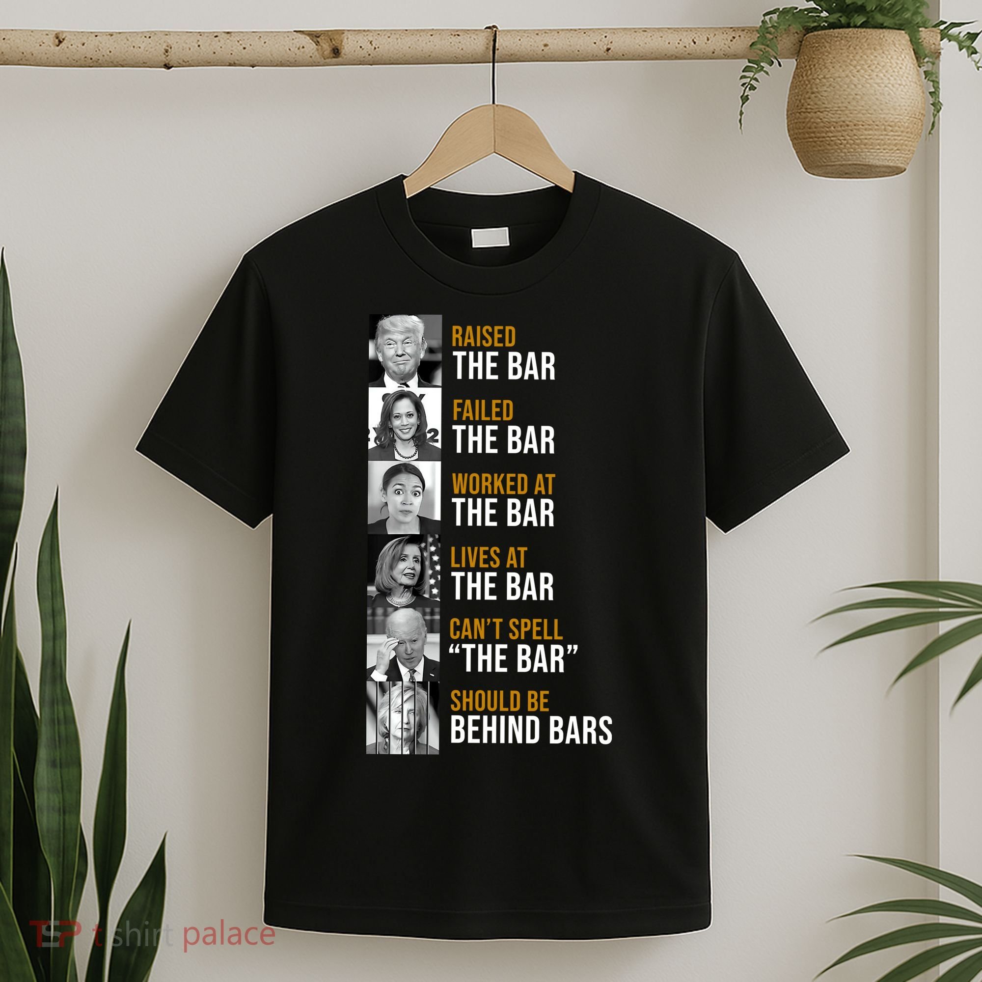 Democrat Party Funny Political Behind Bars T-Shirt