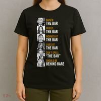 Democrat Party Funny Political Behind Bars T-Shirt thumb 4