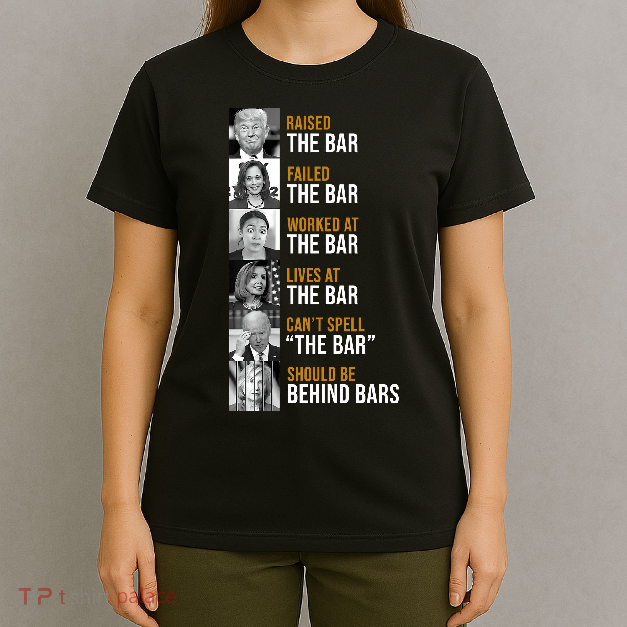 Democrat Party Funny Political Behind Bars T-Shirt