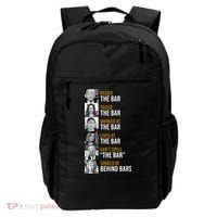 Democrat Party Funny Political Behind Bars Backpack thumb 0