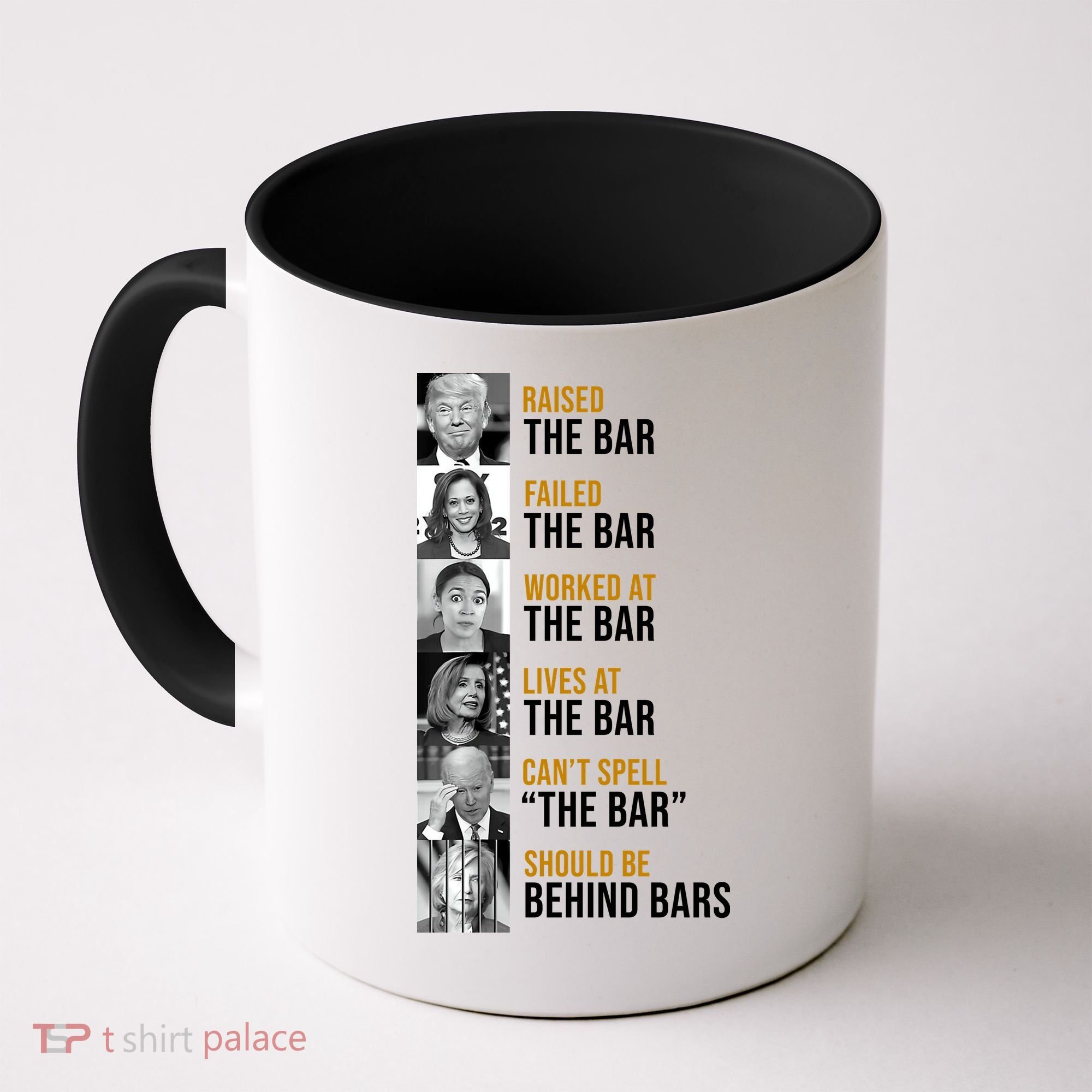 Democrat Party Funny Political Behind Bars Coffee Mug