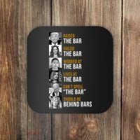 Democrat Party Funny Political Behind Bars Coaster thumb 0