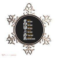 Democrat Party Funny Political Behind Bars Ornament thumb 0
