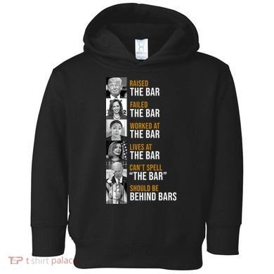 Democrat Party Funny Political Behind Bars Toddler Hoodie