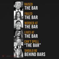 Democrat Party Funny Political Behind Bars Kids Long Sleeve Shirt thumb 2