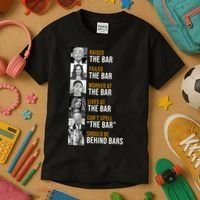 Democrat Party Funny Political Behind Bars Kids T-Shirt thumb 3