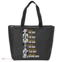 Democrat Party Funny Political Behind Bars Tote Bag thumb 0
