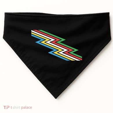 Disability Pride Flag July Disabled Pride Month Awareness Gift USA-Made Doggie Bandana