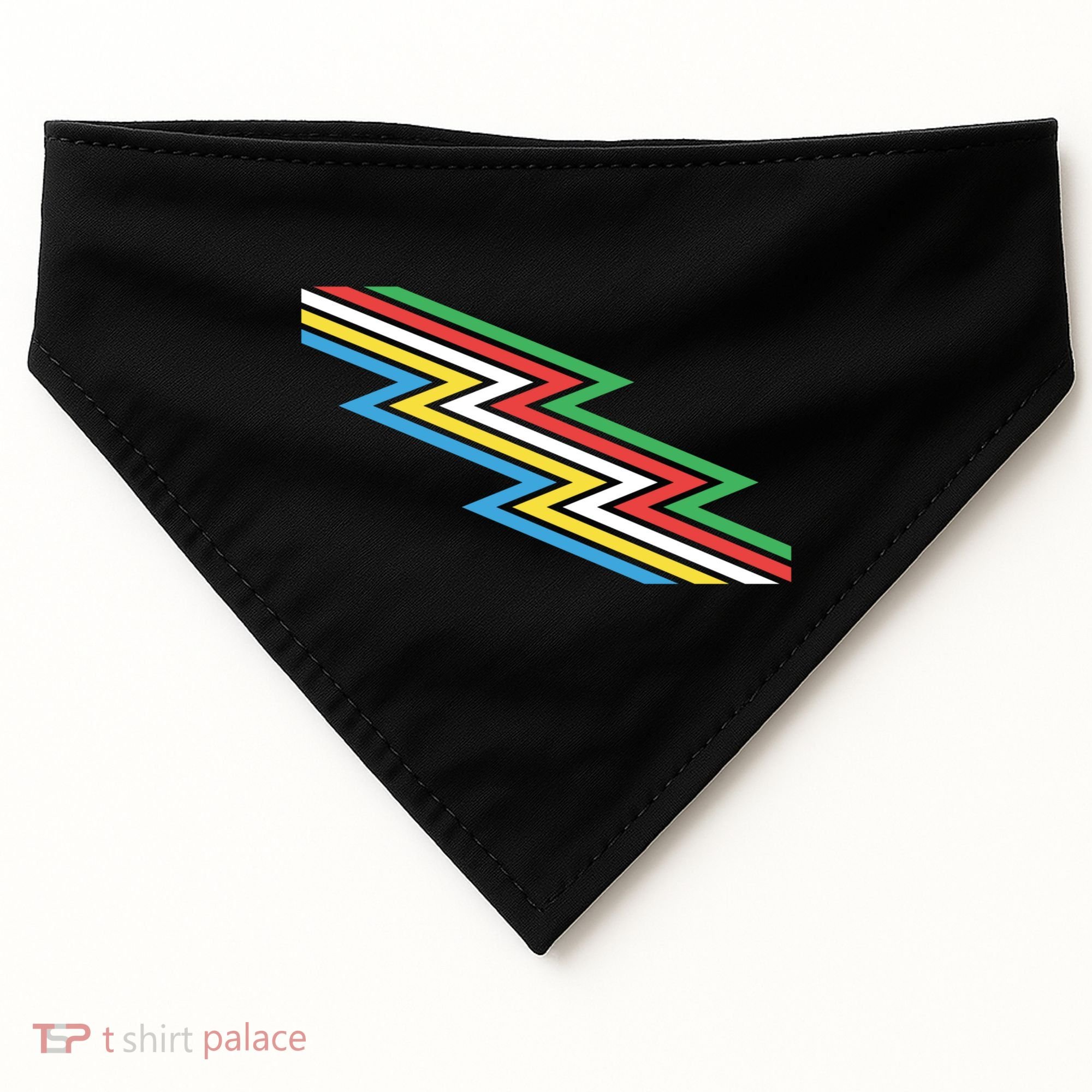 Disability Pride Flag July Disabled Pride Month Awareness Gift USA-Made Doggie Bandana