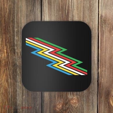 Disability Pride Flag July Disabled Pride Month Awareness Gift Coaster