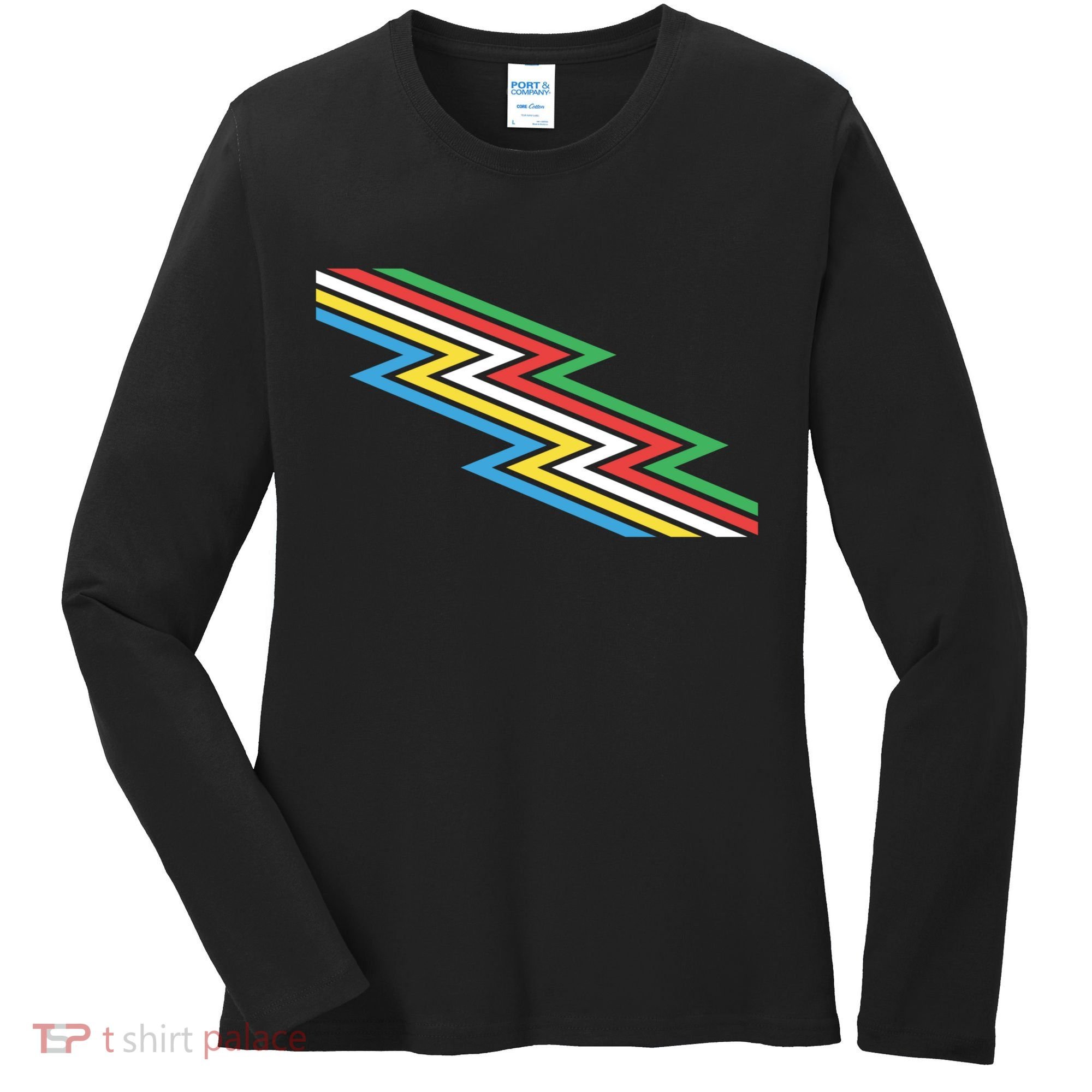 Disability Pride Flag July Disabled Pride Month Awareness Gift Women's Long Sleeve Shirt