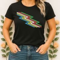 Disability Pride Flag July Disabled Pride Month Awareness Gift Women's T-Shirt thumb 2