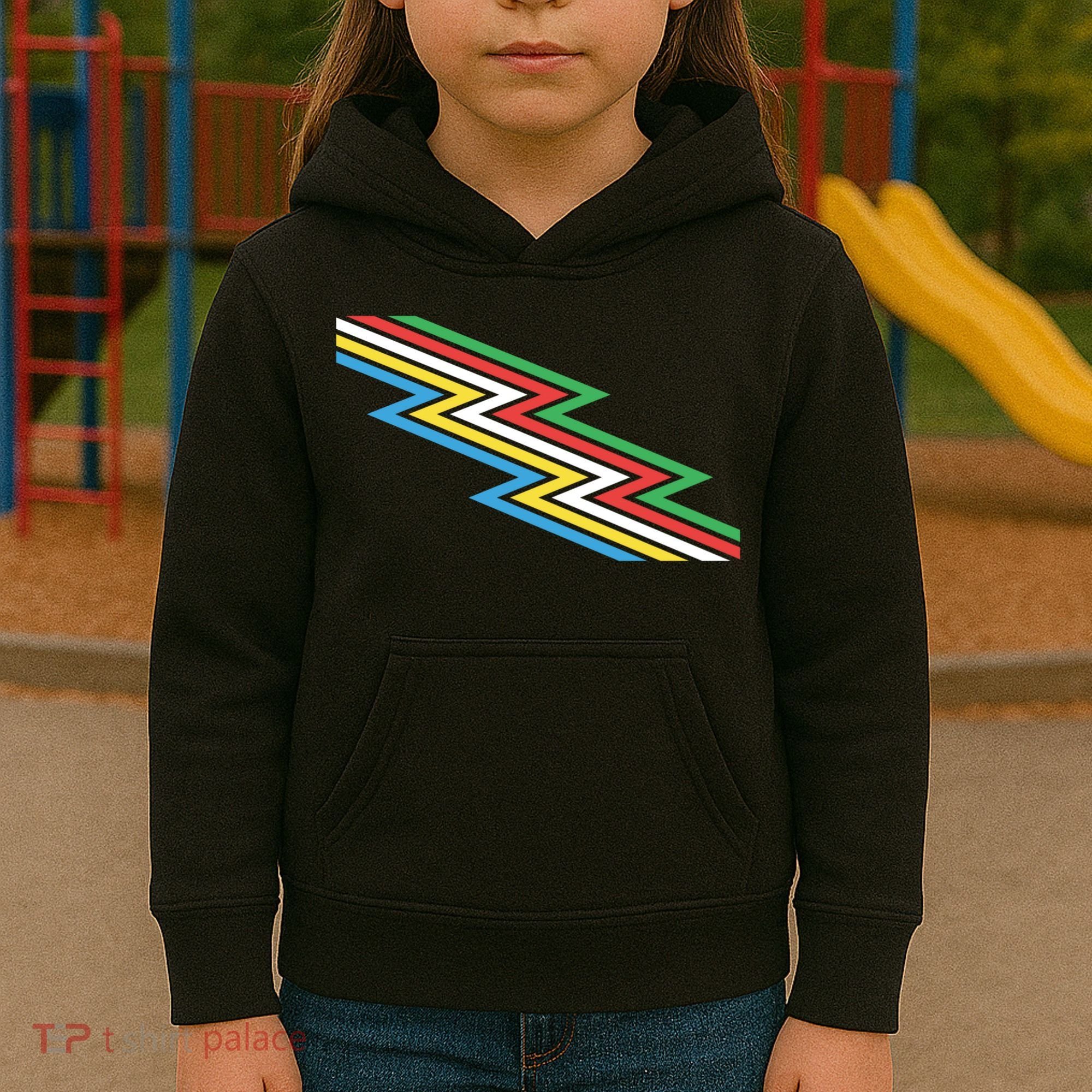 Disability Pride Flag July Disabled Pride Month Awareness Gift Kids Hoodie