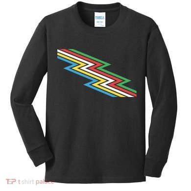Disability Pride Flag July Disabled Pride Month Awareness Gift Kids Long Sleeve Shirt