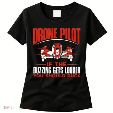 Drone Pilot Funny Drones Drone Pilot Quadrotor Women's T-Shirt