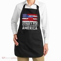 Donkey Pox Funny Anti Democrat Apron thumb 2