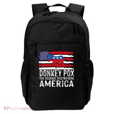 Donkey Pox Funny Anti Democrat Backpack