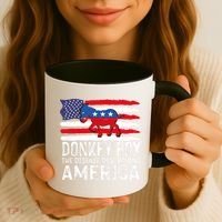 Donkey Pox Funny Anti Democrat Coffee Mug thumb 3