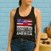 Donkey Pox Funny Anti Democrat Women's Tank Top thumb 2