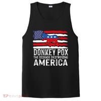 Donkey Pox Funny Anti Democrat PosiCharge Competitor Tank thumb 0