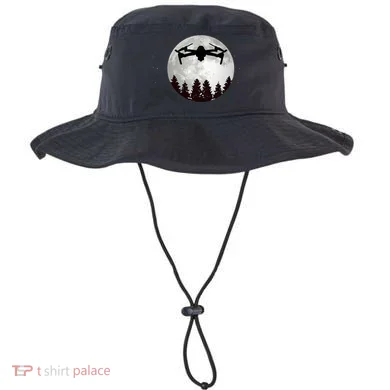 Drone Pilot Full Moon Funny Fpv Drone Quadcopter Bucket Hat