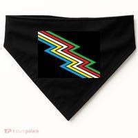 Disability Pride Flag Gift USA-Made Doggie Bandana thumb 0