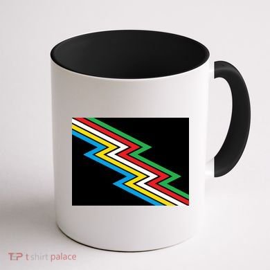 Disability Pride Flag Gift Coffee Mug back