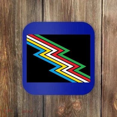 Disability Pride Flag Gift Coaster