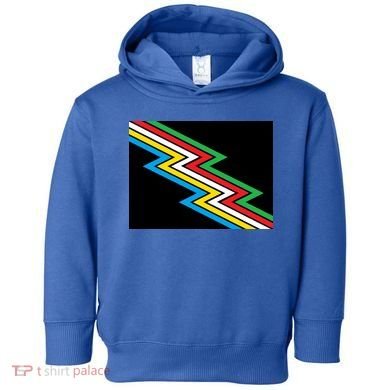 Disability Pride Flag Gift Toddler Hoodie