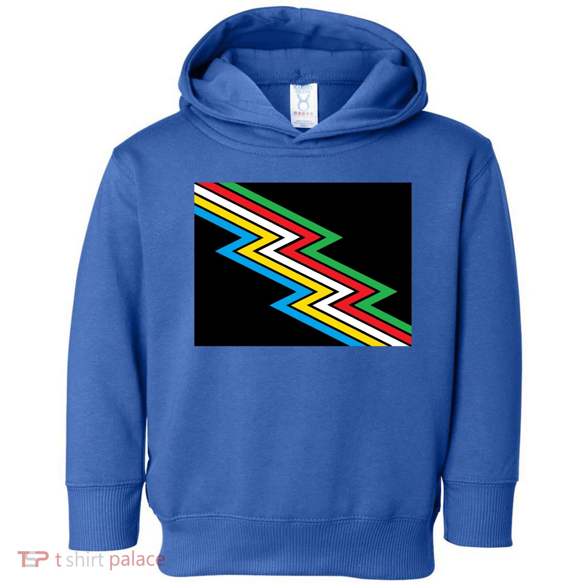 Disability Pride Flag Gift Toddler Hoodie