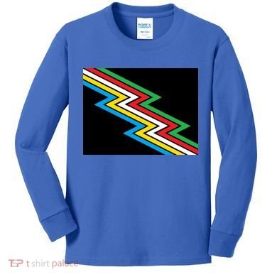 Disability Pride Flag Gift Kids Long Sleeve Shirt