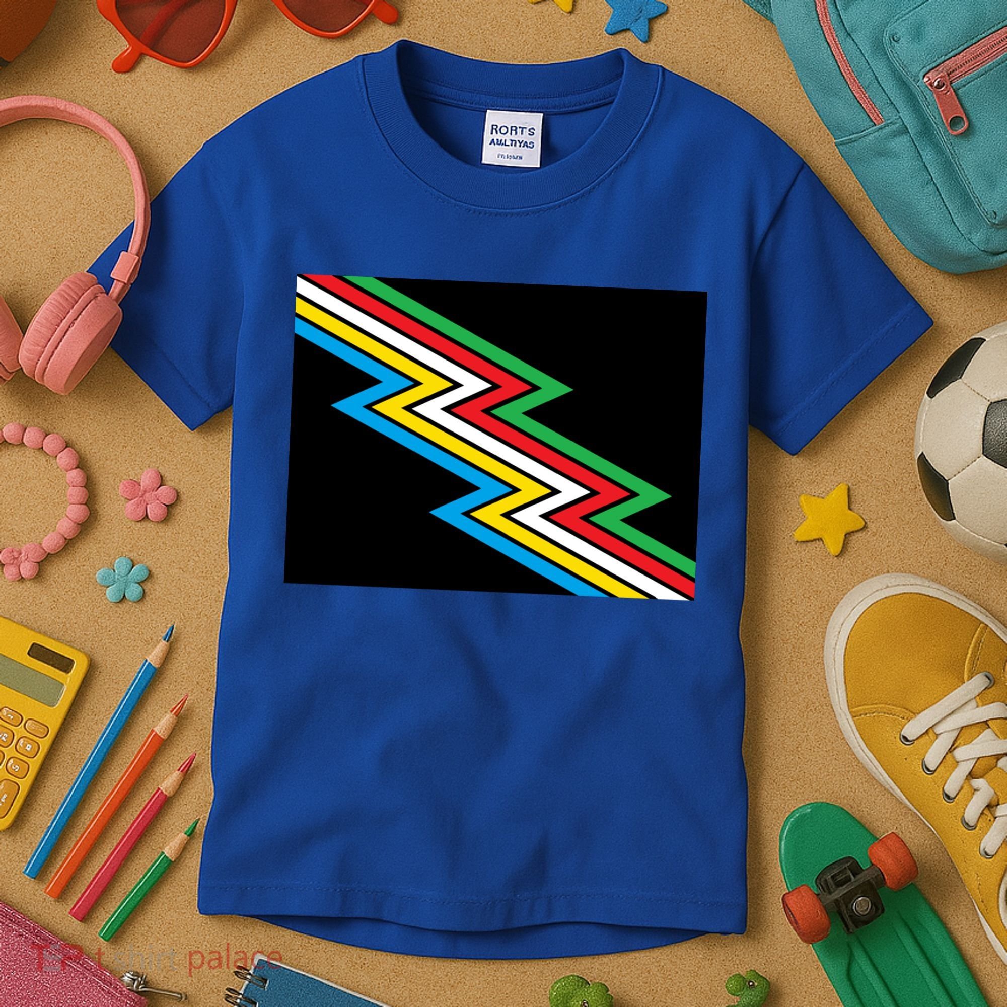 Disability Pride Flag Gift Kids T-Shirt