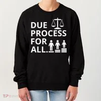 Due Process For All Women's Sweatshirt thumb 0