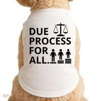 Due Process For All Doggie Tank thumb 0