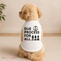 Due Process For All Doggie Tank thumb 2