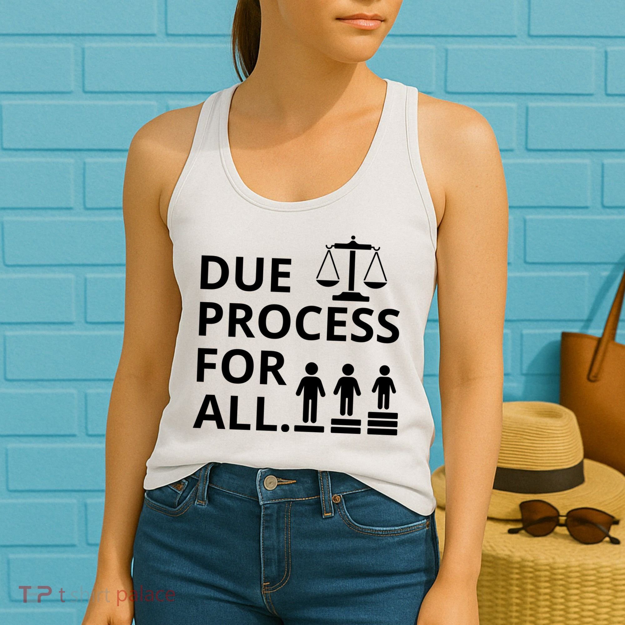 Due Process For All Women's Tank Top