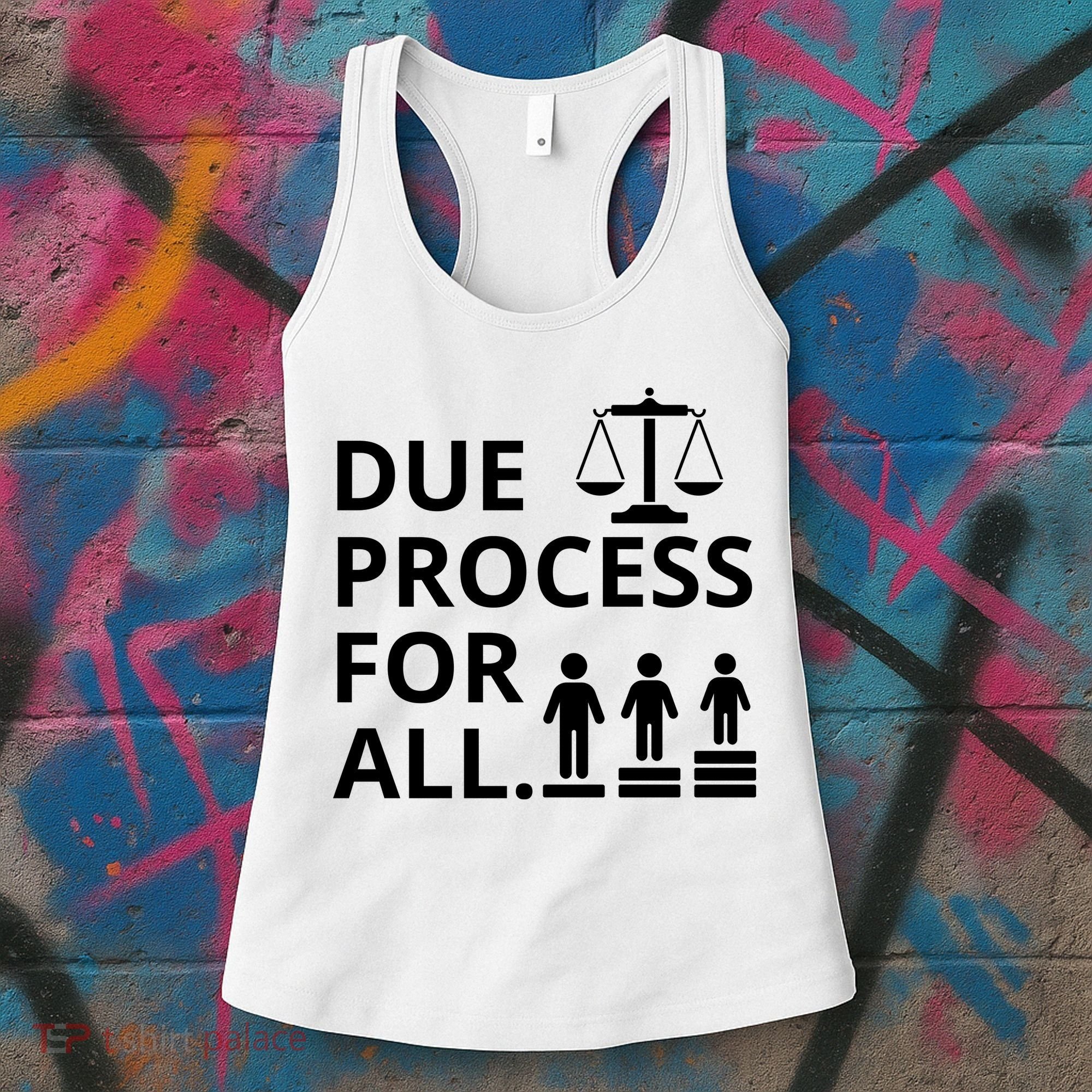 Due Process For All Women's Tank Top