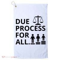 Due Process For All Golf Towel thumb 0