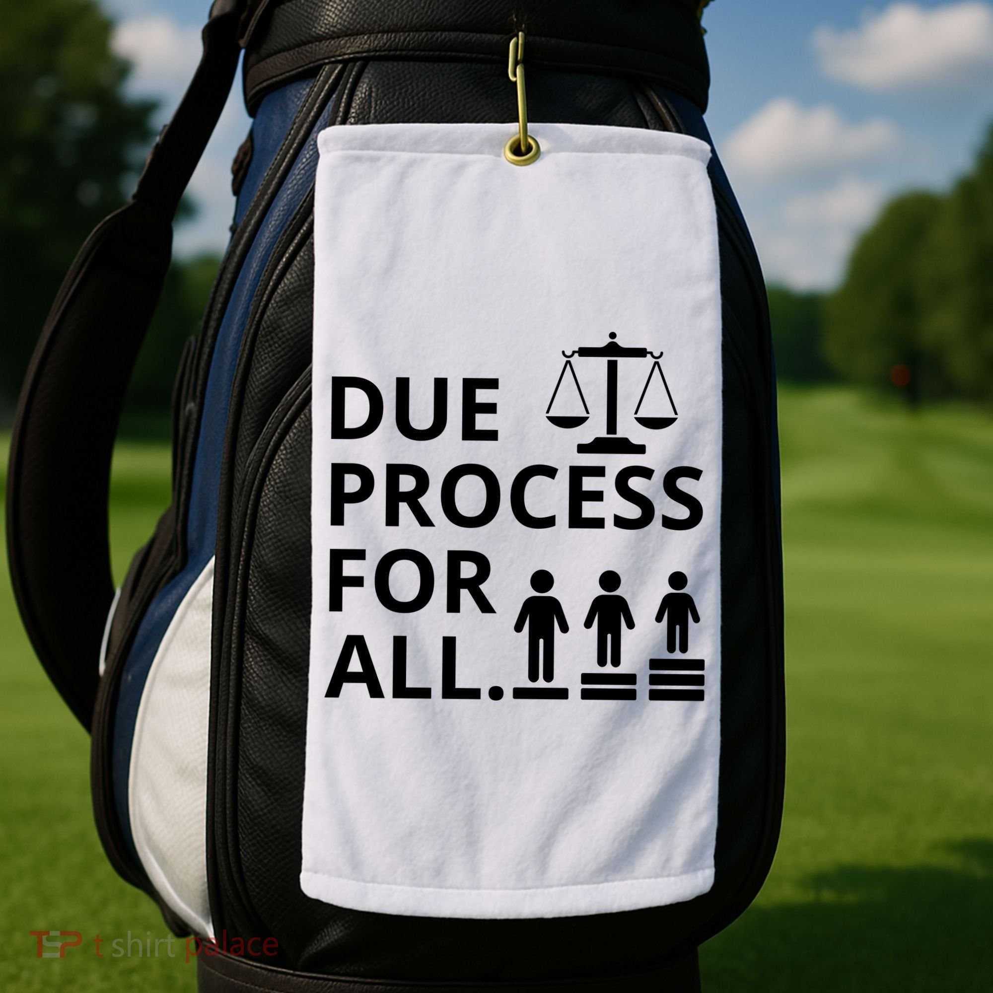 Due Process For All Golf Towel