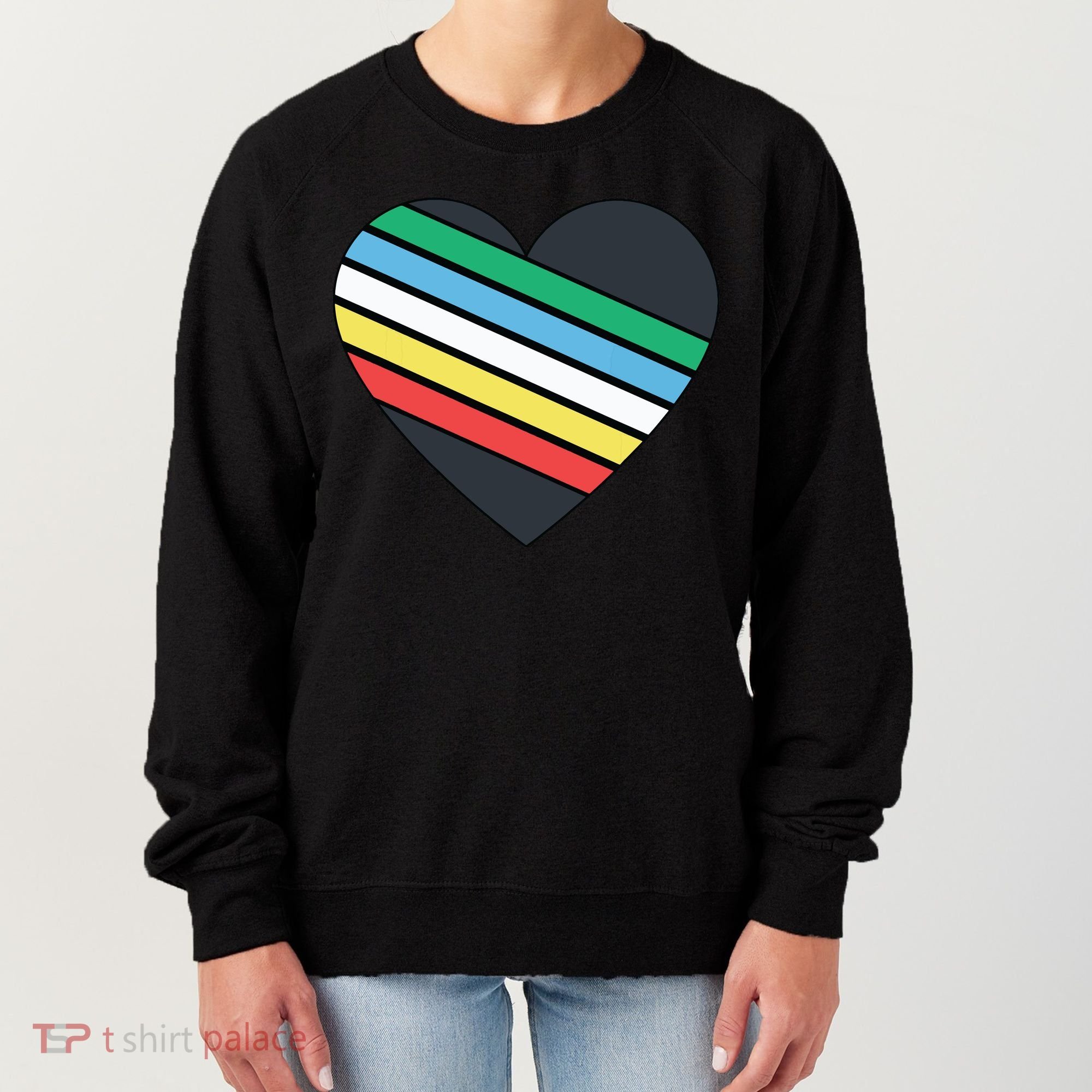 Disability Pride Flag July Disabled Pride Month Awareness Women's Sweatshirt