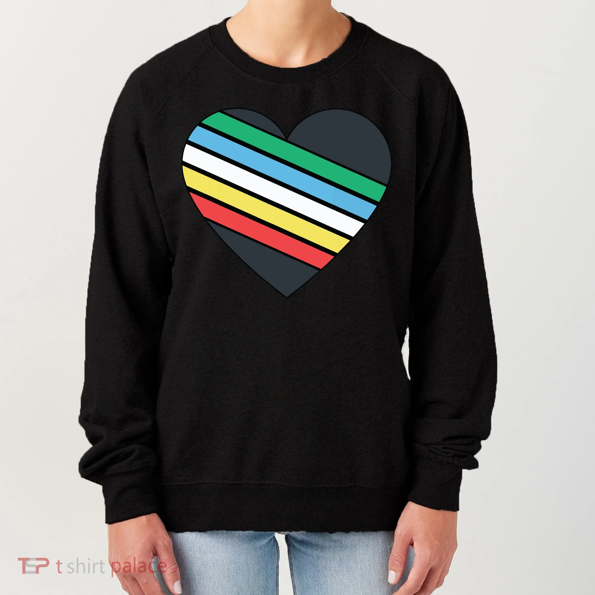 Disability Pride Flag July Disabled Pride Month Awareness Women's Sweatshirt
