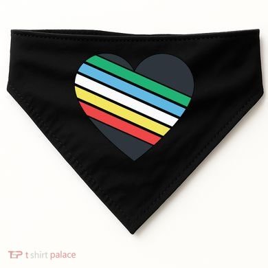 Disability Pride Flag July Disabled Pride Month Awareness USA-Made Doggie Bandana