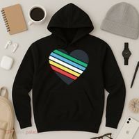 Disability Pride Flag July Disabled Pride Month Awareness Hoodie thumb 3