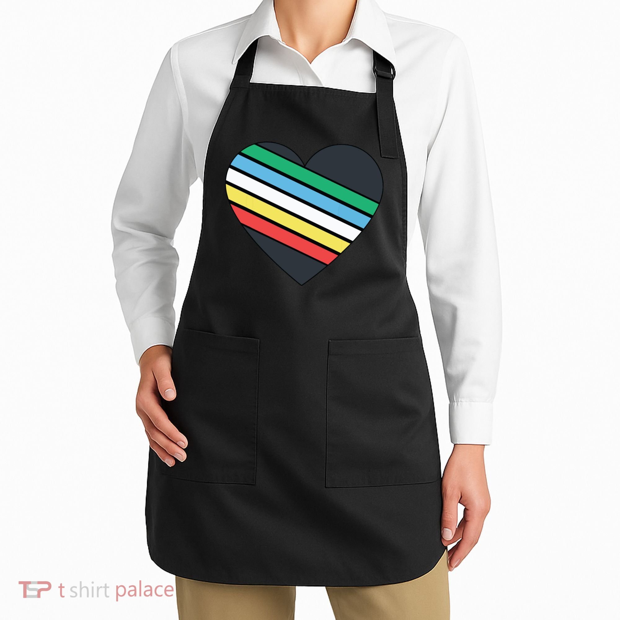 Disability Pride Flag July Disabled Pride Month Awareness Apron